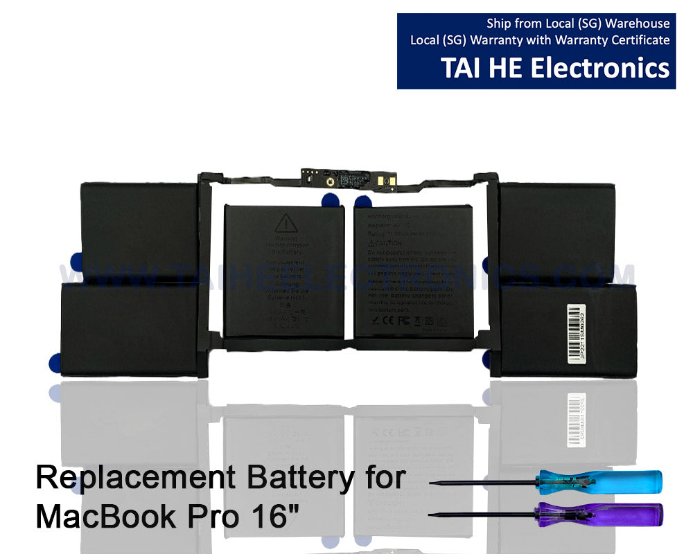 A2141 MacBook Pro Battery Replacement, A2113 Battery for MacBook Pro 16 Inch A2141 Retina Series (Year 2019 2020) (EMC 3347, MVVL2 MVVL2LL/A MVVM2 MVVM2LL/A MVVJ2 MVVJ2LL/A MVVK2 MVVK2LL/A 8700mAh)