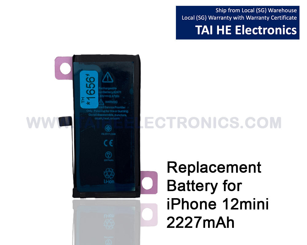 Replacement Battery for iPhone 12 Mini iPhone 12mini