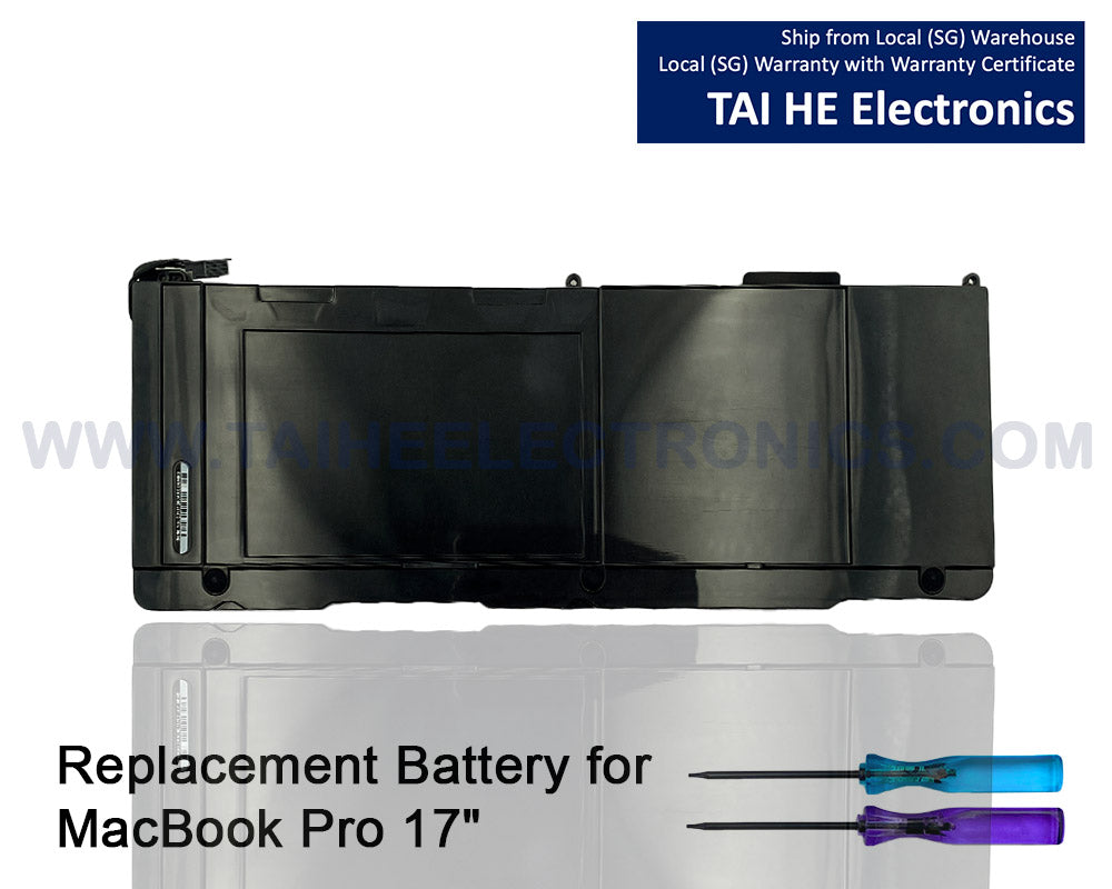 A1383 Replacement Laptop Battery for Apple Early 2011 Late 2011 MacBook Pro 17-inch A1297 EMC 2352-1 2564 Battery MacBook Pro 17" Core i7 A1297 Apple A1383 Battery 95Wh