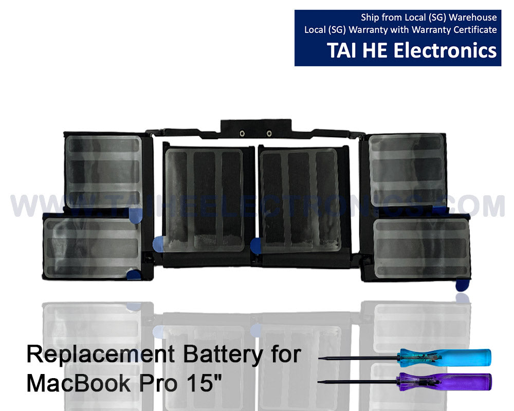 A1953 Laptop Battery for MacBook Pro 15-inch A1990 Mid 2018 2019 EMC 3215 3359 BTO/CTO MR942LL/A MR972LL/A MR932LL/A MR962LL/A MV902LL/A MV912LL/A MV922LL/A MV932LL/A MV942LL/A MV952LL/A 11.4V 83.6Wh