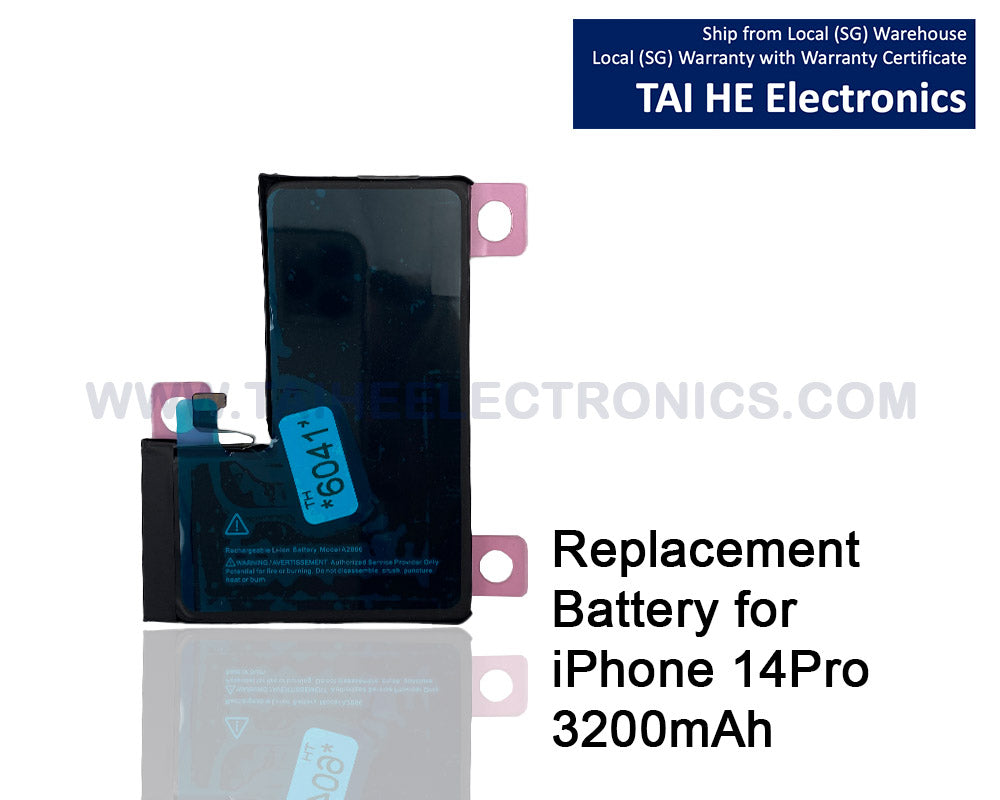 Replacement Battery for iPhone 14 Pro iPhone 14 Pro