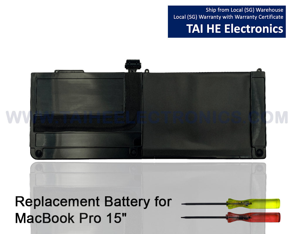 A1321 A1286 Laptop Battery for MacBook Pro 15" inch (Mid 2009 & 2010 Version) MB985 MB985LL/A MB986 MB986LL/A MB986J/A MC118 MC118LL/A MC373LL/A