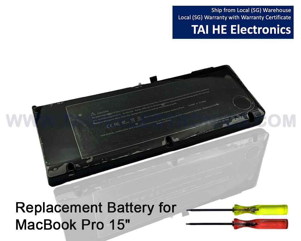 A1321 A1286 Laptop Battery for MacBook Pro 15" inch (Mid 2009 & 2010 Version) MB985 MB985LL/A MB986 MB986LL/A MB986J/A MC118 MC118LL/A MC373LL/A