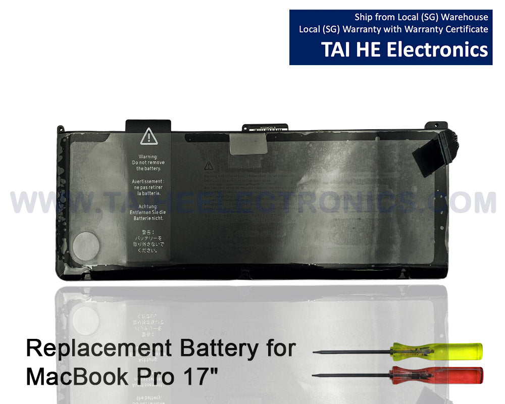 MacBook Pro 17 inch A1297 A1309 battery