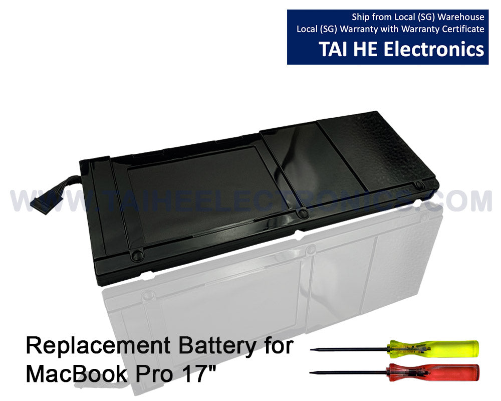 MacBook Pro 17 inch A1297 A1309 battery