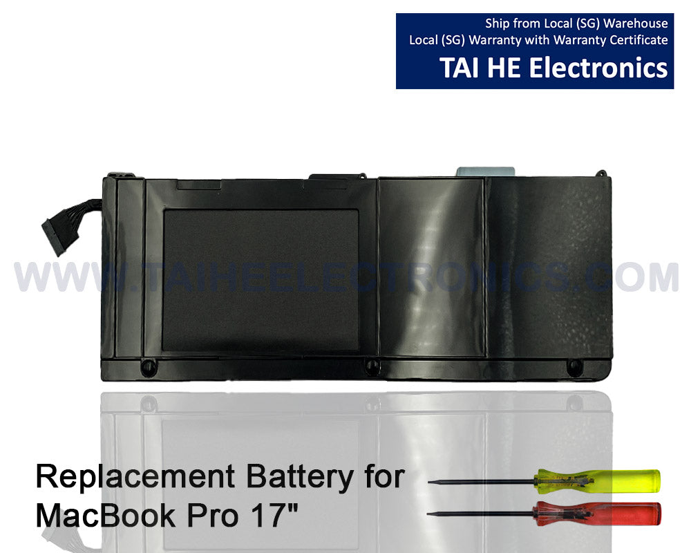 MacBook Pro 17 inch A1297 A1309 battery